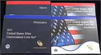 2011 & 2013 US MINT SETS