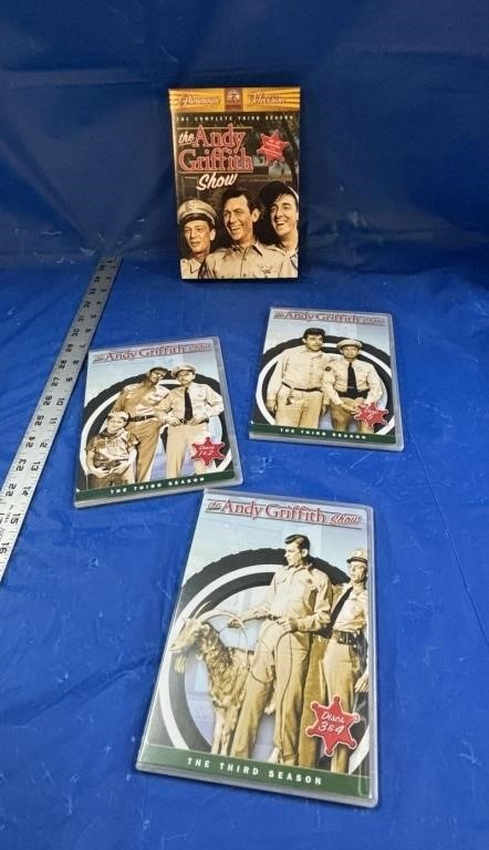 Andy Griffith Show Complete 3rd Season on DVD