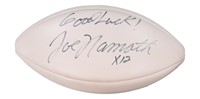 Autographed Joe Namath Football