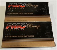 100 QTY PMC BRONZE 45 AUTO AMMO