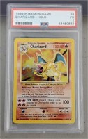 Holo Pokemon Charizard Card - PSA Graded