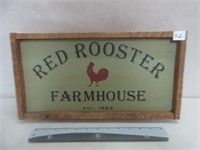 COOL RED ROOSTER SIGN