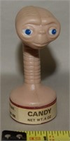 Vtg Topps Chewing Gum E.T. Candy Container