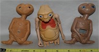 (3) Vtg E.T. Pcs: Magnet, Night Light & Figure