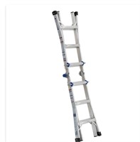 Werner MT13 Aluminum Adjustable Ladder