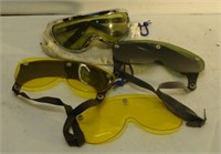 UV Yellow Safety Glasses and Lens