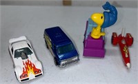 Hot wheels vintage lot 3 and Woodstock Car Toy-