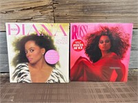 Diana Ross SEALED PROMO RECORD PAIR