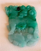 Jadeite Plaque with a Dragon Motif