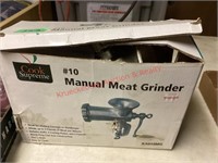 #10 Manual Meat Grinder