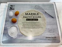 JEmarble Pastry Board 16x20 inch with Non-Slip