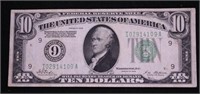 1928 REDEMABLE IN GOLD 10 $ NOTE  VF