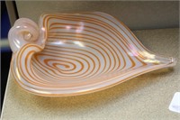 Mid Century Modern Artglass Bowl