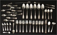 Mixed Group of Sterling Silver Flatware Etc.