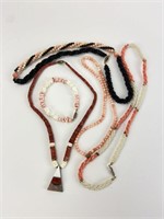 Shell / Coral Bead Necklaces & More