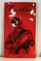 32x19" Metal Gurkha Cigar & Tobacco Sign
