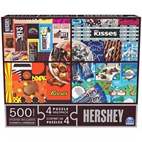 TOYS_AND_GAMES Hershey's, 4 Puzzle Multipack, 500