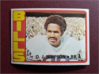 1972 Topps OJ Simpson Card #160