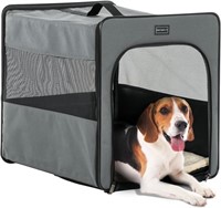 USED -PETSFIT Soft Sided Dog Crate, Chewproof Desi