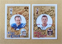2021 Brady & Manning Illusions King of Cards KC