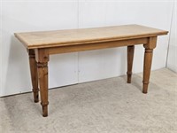 HALL TABLE - 24" TALL X 49" LONG X 18.5" WIDE