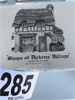 "Shops Of Dickens Village - Green Grocer"(Garage)