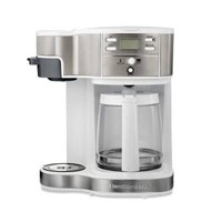 Hamilton Beach 2way Brewer White 49933