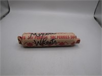 Roll of Unsorted Wheat Pennies