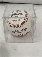 Brooks Robinson Autographed Baseball in Cube