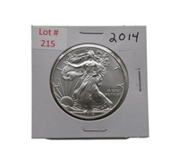 2014 1oz Fine Silver Eagle