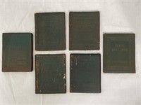 6- Little Leather Library Books