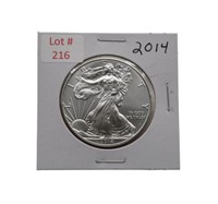 2014 1oz Fine Silver Eagle