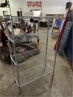 STAINLESS STEEL SHELVING- 36 X 55