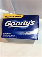 Goodys extra strength fast pain relief headache