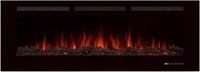 60 Inches Valuxhome Electric Fireplace  Black.