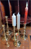 BRASS CANDLESTICKS