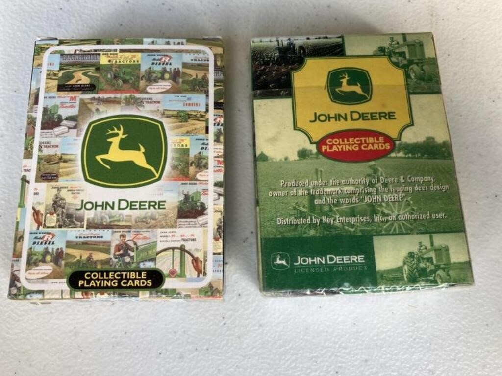 John Deere Collectible Playing Cards