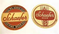 Schaefer Beer Metal Signs