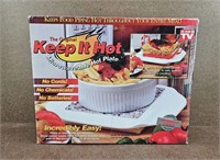 The Original Keep It Hot Microwavable Hot Plate