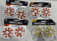 Rayovac hearing aid batteries LOT