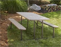 Project Source - 6' Ft Folding Picnic Table (In