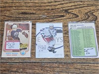 ANDY MOOG Goalie +Jaromir Jagh +1981-82 Checklist