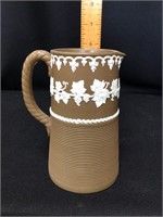 Dudson Grapevine & Garland Jasperware Pitcher