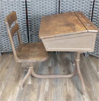 Antique School Desk