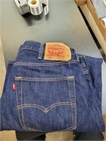 Levi's 501 button fly jeans 40x32