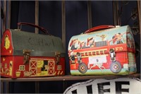 PAIR OF VINTAGE LUNCH BOXES