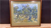 Framed Van Gogh Print - Olive Grove (24.5" x