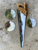 Painted saws