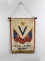 WW2 Son in Service Victory Silk Flag