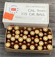 Near Full Box 9mm Ammo